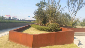 复兴耐候钢挡土墙